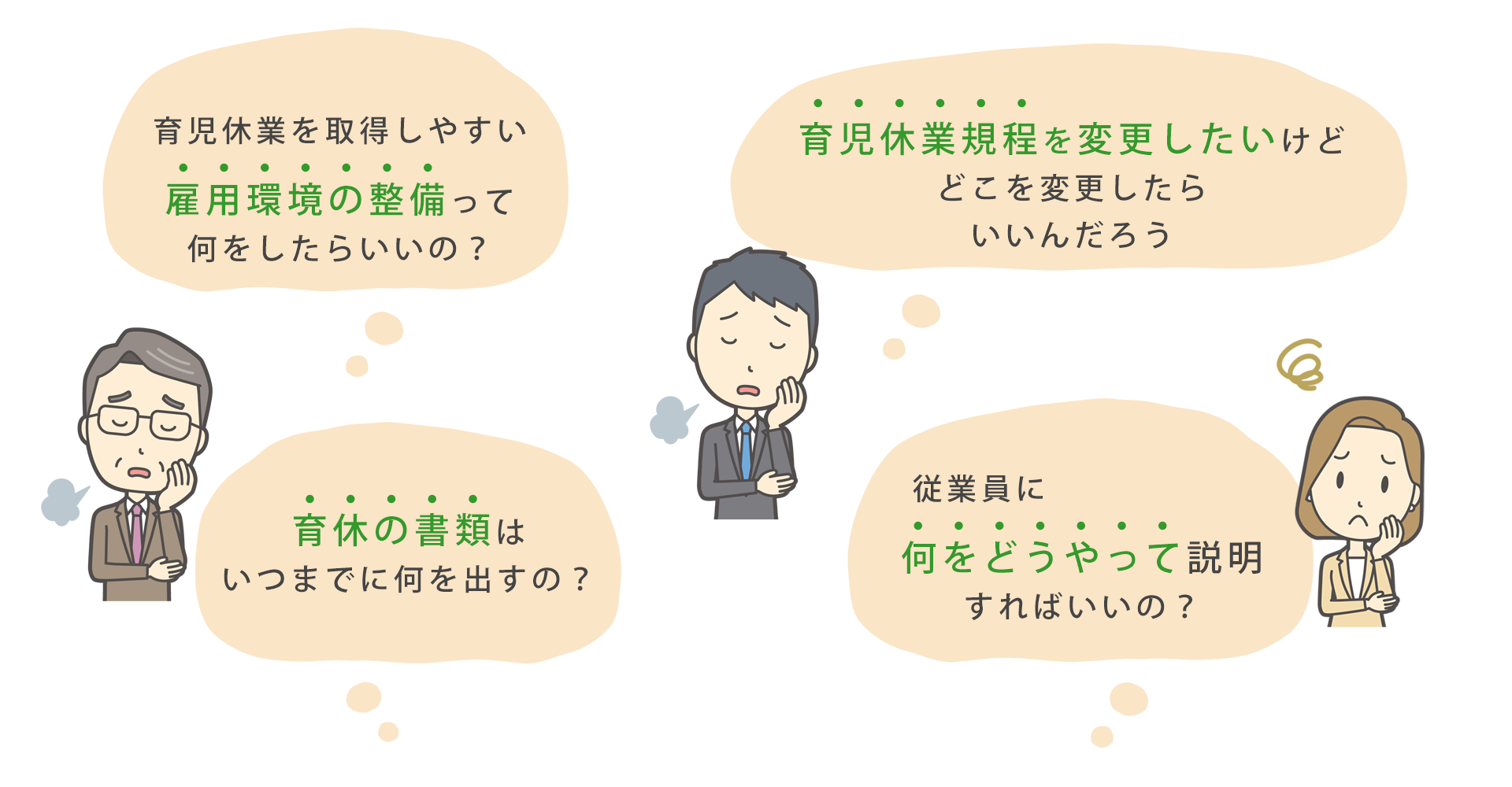 育児休業に関する大変な手続き